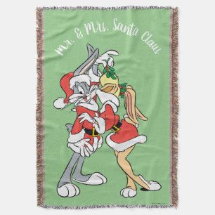 BUGS BUNNY™ en Lola Mistletoe Kiss Deken