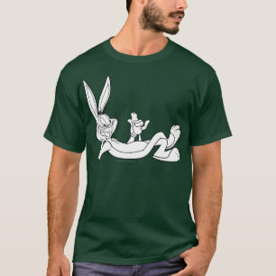 BUGS BUNNY™ Eten Wortel Schets T-shirt