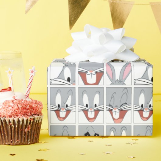 BUGS BUNNY™ Expression Blokken Cadeaupapier (Verjaardagsfeest)