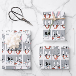 BUGS BUNNY™ Expression Blokken Inpakpapier Vel