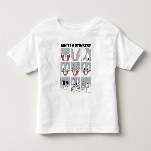 BUGS BUNNY™ Expression Blokken Kinder Shirts (Voorkant)