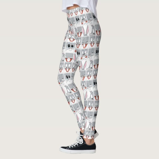 BUGS BUNNY™ Expression Blokken Leggings (Links)