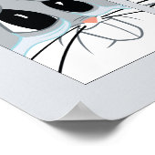 BUGS BUNNY™ Expression Blokken Poster (Hoek)