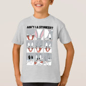 BUGS BUNNY™ Expression Blokken T-shirt (Voorkant)