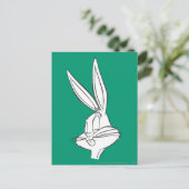 BUGS BUNNY™ Expression Sketch Briefkaart (Staand voorkant)