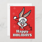 BUGS BUNNY™-feestdag Feestdagenkaart (Voorkant / Achterkant)
