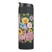 BUGS BUNNY™ Floral Embroidery Graphic Thermosbeker (Geroteerd rechts)