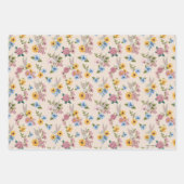 BUGS BUNNY™ Floral Embroidery Pattern Inpakpapier Vel (Voorkant 2)