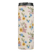 BUGS BUNNY™ Floral Embroidery Pattern Thermosbeker (Achterkant)