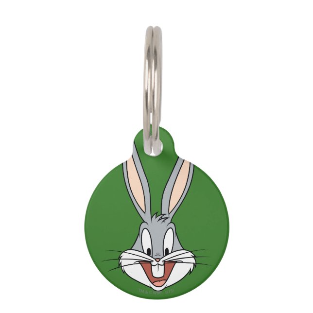 BUGS BUNNY™-glimlach Huisdierpenning (Voorkant)