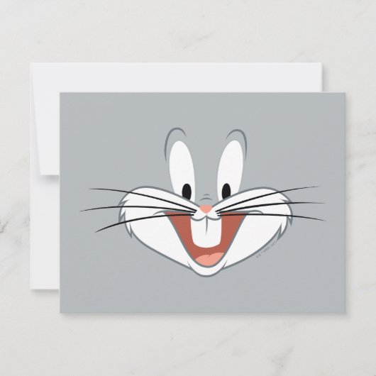 BUGS BUNNY™ glimlach Notitiekaartje (Voorkant)