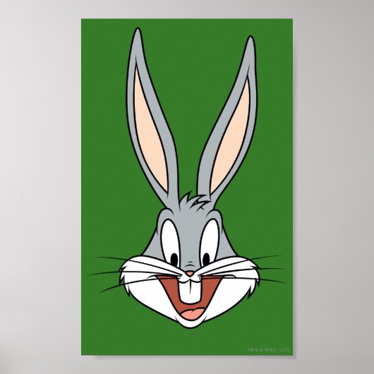 BUGS BUNNY™-glimlach Poster (Voorkant)