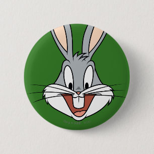 BUGS BUNNY™-glimlach Ronde Button 5,7 Cm