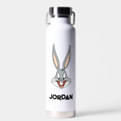 BUGS BUNNY™-glimlach | Zoet | Jouw namen toevoegen Waterfles (Voorkant)