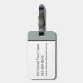 BUGS BUNNY™ Golfing - Hole in One Club Bagagelabel (Achterkant verticaal)