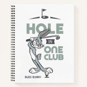 BUGS BUNNY™ Golfing - Hole in One Club Notitieboek