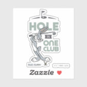 BUGS BUNNY™ Golfing - Hole in One Club Sticker (Vel)
