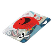 BUGS BUNNY™ & Gossamer Whimsical Meal Prep Magneet (Linkerzijde)