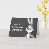 BUGS BUNNY™ | Handen op de Heupen Kaart (Gele Bloem)