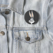 BUGS BUNNY™ | Handen op heupen Ronde Button 5,7 Cm (In situ)