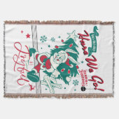 BUGS BUNNY™ - Ho Ho Ho, Hare we gaan! Deken (Voorkant)