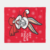 BUGS BUNNY™ Holiday Cheer Fleece Deken (Voorkant (Horizontaal))