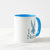 BUGS BUNNY™ - I Love Nerds Mok (Voorkant rechts)