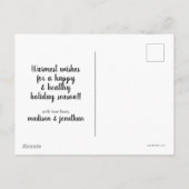 BUGS BUNNY™ in de S.N.O.W. Feestdagenkaart (Achterkant)