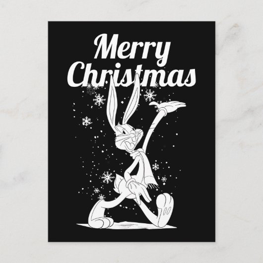 BUGS BUNNY™ in de S.N.O.W. Feestdagenkaart (Voorkant)