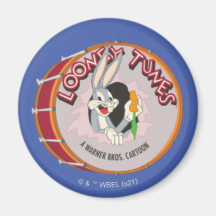 BUGS BUNNY™ Inside LOONEY TUNES™ Drum Magneet