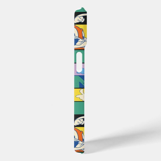 BUGS BUNNY™ Kleurrijke Naam en Gezichtschecker Case-Mate iPhone Case (Achterkant / Rechts)