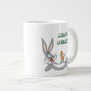 BUGS BUNNY™ Liggend terwijl hij wortel eet Extra Grote Mok