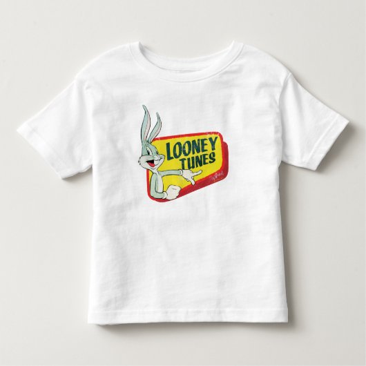 BUGS BUNNY™ LOONEY TUNES™ Retro Patch Kinder Shirts (Voorkant)