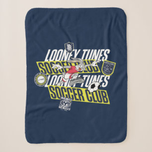 BUGS BUNNY™ LOONEY TUNES™ Voetbalclub Sherpa Deken