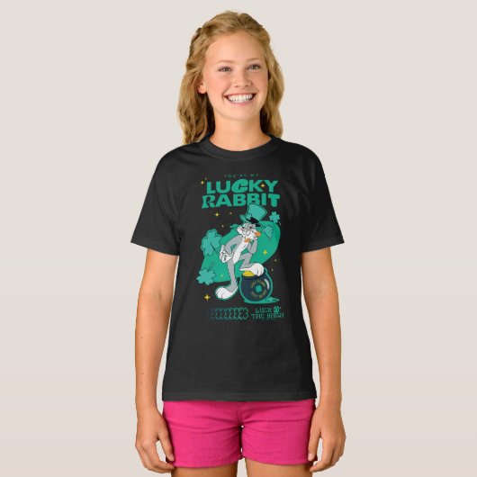 BUGS BUNNY™ Lucky Rabbit T-shirt (Voorkant volledig)