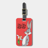 BUGS BUNNY™ met wortel Bagagelabel (Voorkant verticaal)