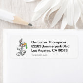 BUGS BUNNY™ met wortel Etiket (Insitu)