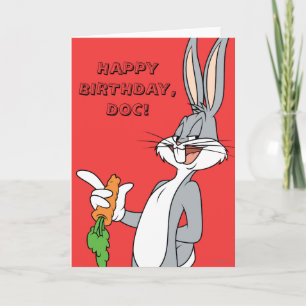 BUGS BUNNY™ met wortel Kaart