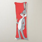BUGS BUNNY™ met wortel Lichaamskussen (Voorkant Verticaal)