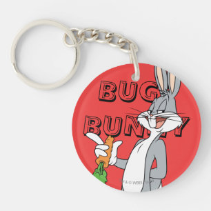 BUGS BUNNY™ met wortel Sleutelhanger