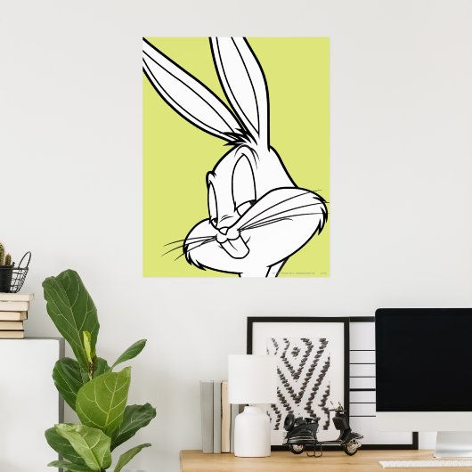 BUGS BUNNY™ Mischievous Poster (Thuiskantoor)