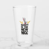BUGS BUNNY™ "Naughty is the New Nice" Glas (Voorkant)