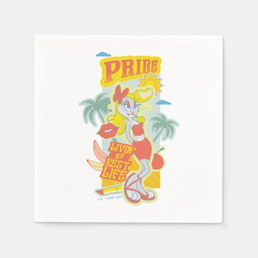 BUGS BUNNY™ Pride - Livin's beste leven Servet (Voorkant)