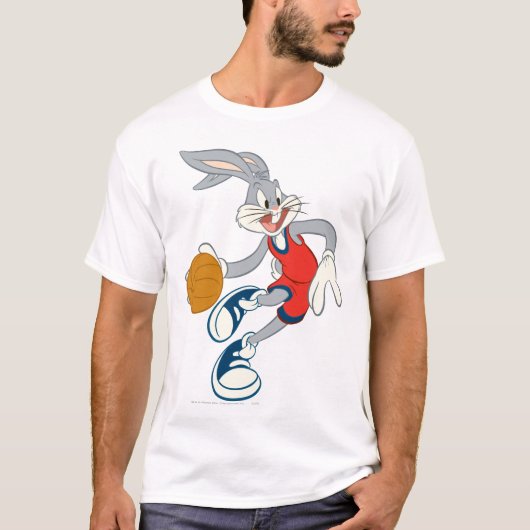 BUGS BUNNY™ rijdt door de concurrentie T-shirt (Voorkant)