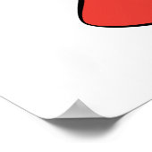 BUGS BUNNY™ Santa Poster (Hoek)