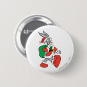BUGS BUNNY™ Santa Ronde Button 5,7 Cm (Voorkant /achterkant)
