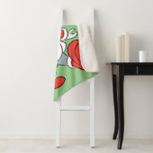 BUGS BUNNY™ Santa Sherpa Deken (In situ)