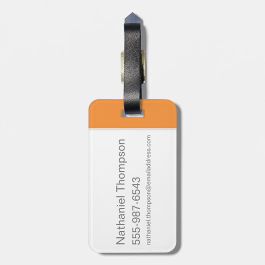 BUGS BUNNY™ Sideways Glance Bagagelabel (Achterkant verticaal)