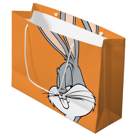 BUGS BUNNY™ Sideways Glance Large Cadeauzakje (Voorkant Gekanteld)