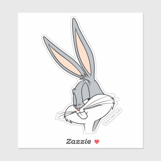 BUGS BUNNY™ Sideways Glance Sticker (Vel)